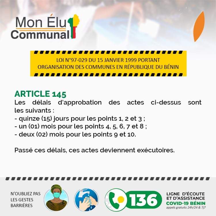 HOUEDANOURegina's tweet photo. Les prérogatives du préfet.
Informons-nous pouvons mieux servir nos villes.
#MonEluCommunal
#NIMD
@ab_benin @wasexo @villeAvrankou https://t.co/796FjDU9HJ