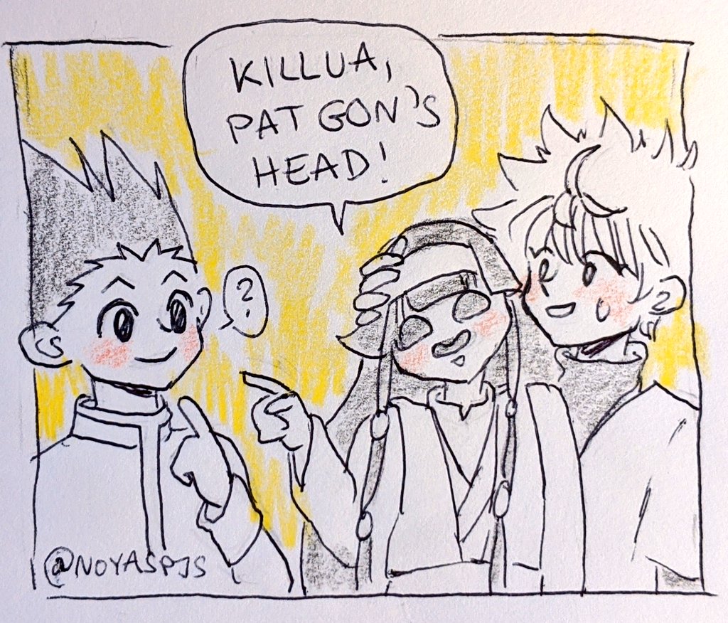 ?????? - (人 •͈ᴗ•͈) Nanika just wanted to share a habit of hers! 

#platonichxhweek2020 #hxh #キルア誕生祭2020 