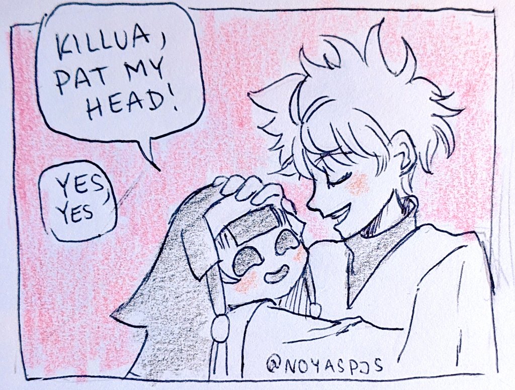 ?????? - (人 •͈ᴗ•͈) Nanika just wanted to share a habit of hers! 

#platonichxhweek2020 #hxh #キルア誕生祭2020 