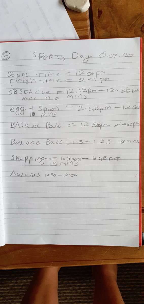 Kate06020820's tweet photo. @MrsPhil10445060 Tobies thought what events are at his sports day and what he needs and hes worked out times start and finish etc https://t.co/AwR60bj466