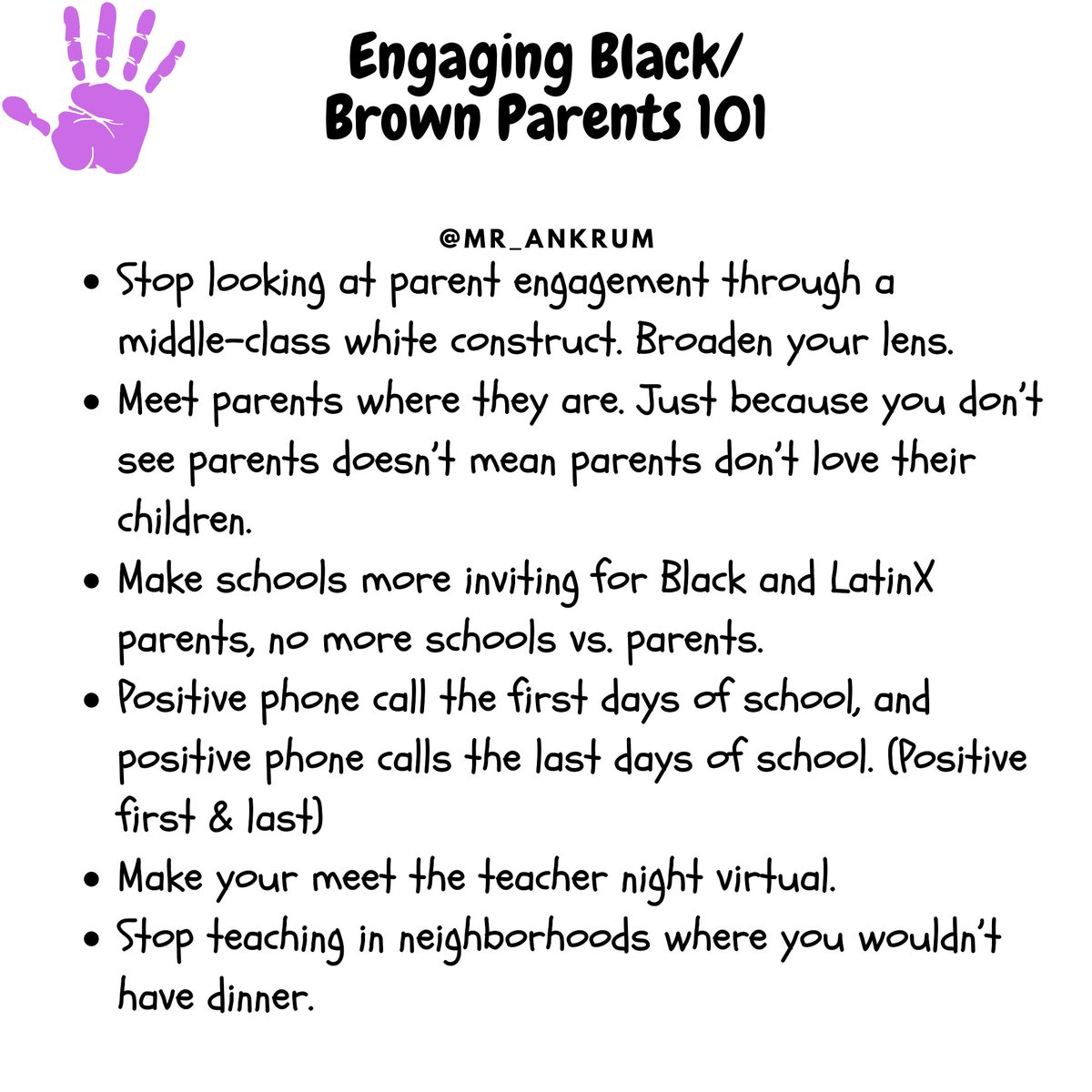 Mr_Ankrum's tweet photo. Stop teaching in neighborhoods where uku wouldn't have dinner. https://t.co/r21knYejbf