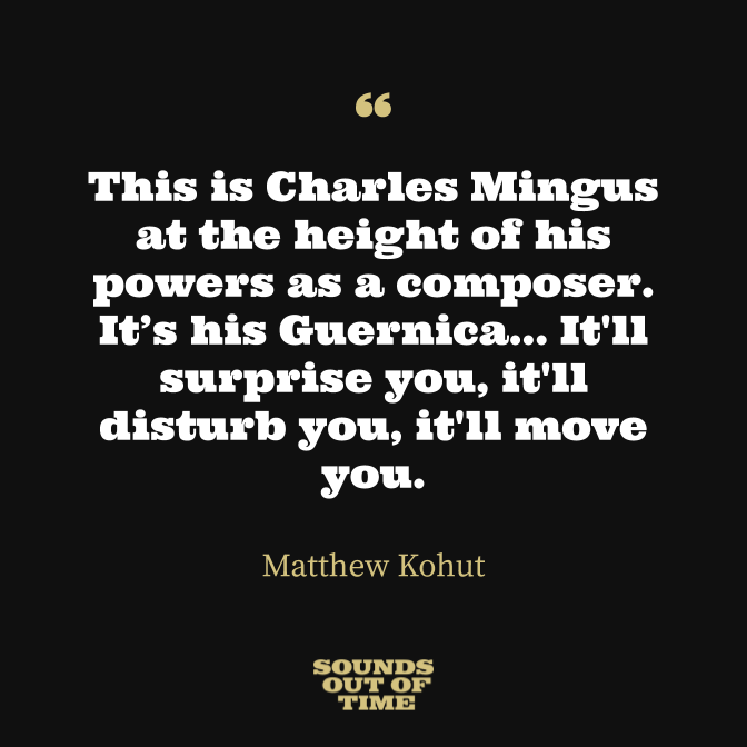 soundsoutoftime's tweet photo. Have you listened to our latest episode? 

You should. >> https://t.co/CzeFOkzHE0

#soundsoutoftime #deeplistening #charlesmingus #blacksaintandthesinnerlady #ninasimone #jazz #music #swing #flamenco #gospel #podcast #listen #np #mondayquotes https://t.co/I4gV4tGUqz