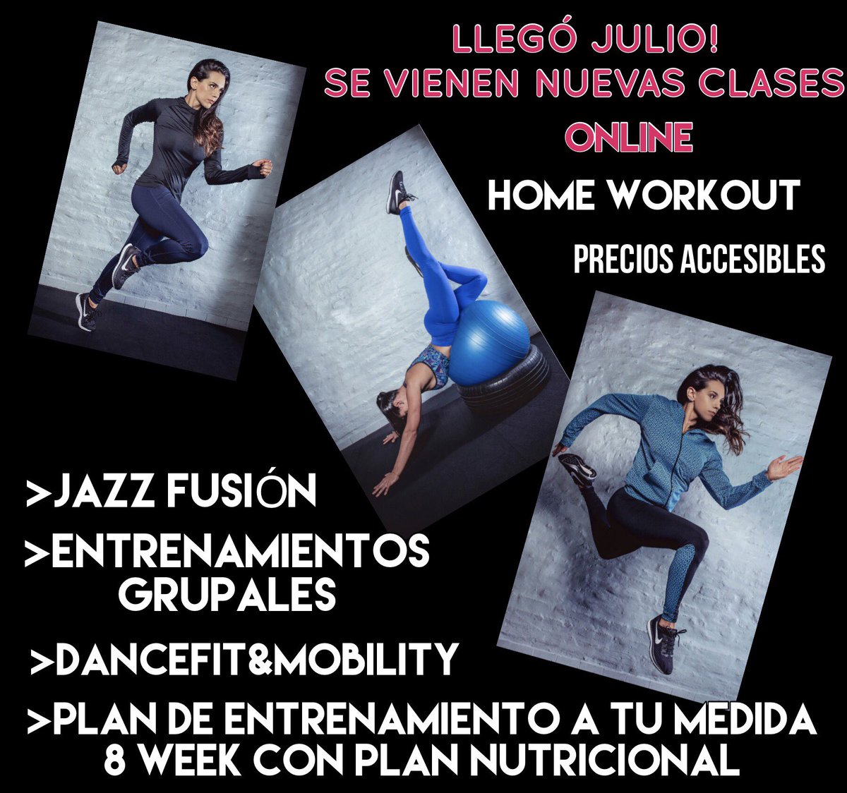 No te quedes afuera!!! #homeworkout #FitnessMotivation #dancefit #Mobility #Training #8week