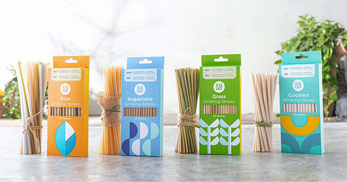 NinjaJournalist's tweet photo. Equo created straws from grass, coconut water, rice and sugarcane to avoid plastic use
Via: π· Equo
#ecofriendly #equo #strawfree https://t.co/k9gkrjg39D