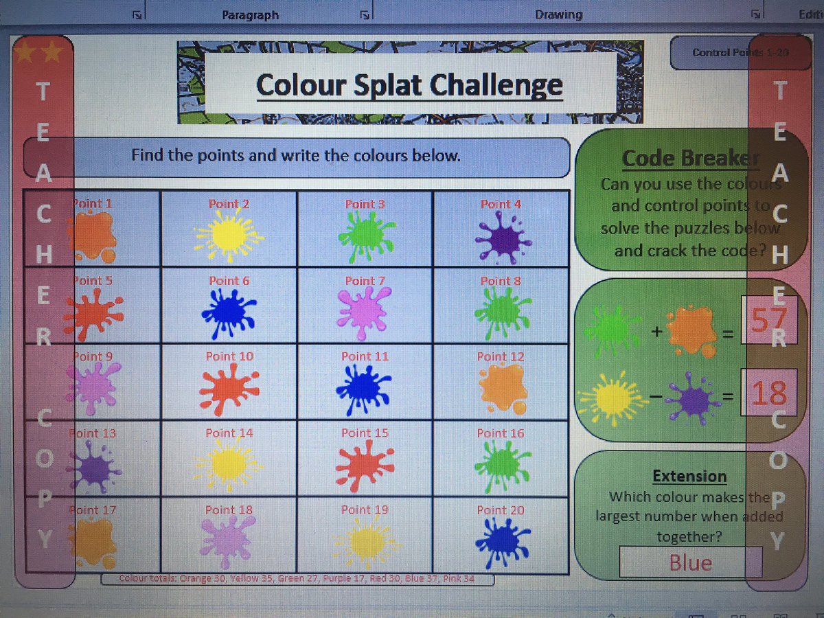 KJamesPE's tweet photo. 🚨OAA RESOURCE🚨Really excited to try out these newly created orienteering resources around the school grounds. So much scope for different challenges with the 4 categories on each control point. Challenges all with their own differentiated worksheet and answer page! #OAA #PhysEd https://t.co/7PrH2nMAoH