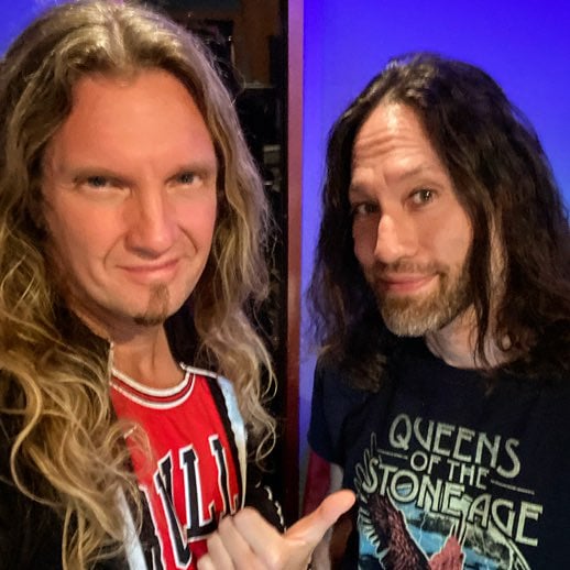 split_second's tweet photo. Been in the studio with my good friend Joel Hoekstra a monster guitarist who plays with Whitesnake and TSO https://t.co/Uw91GQI3qg
