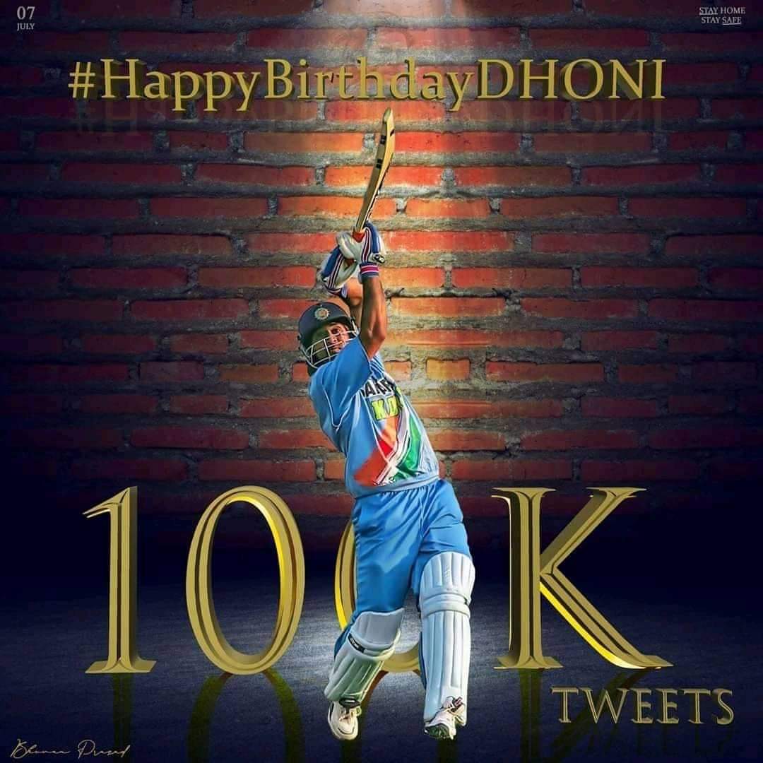 sethu_madhan's tweet photo. #HappyBirthdayMSDhoni https://t.co/8xJJVLeYrM