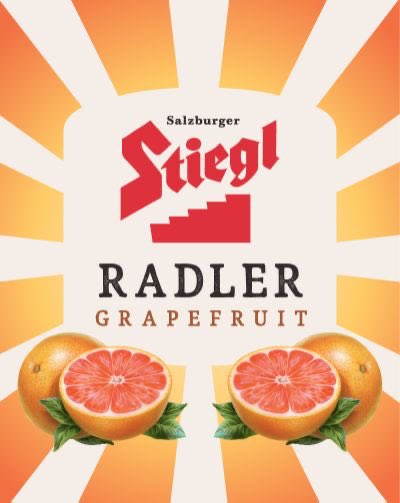 VillageTap's tweet photo. 16oz cans of @Stieglbrauerei Grapefruit Radler now available. Perfect to enjoy on the patio on these hot summer days. Open at 11:30am everyday! #VillageTap #Chicago #ServingChicago https://t.co/Xcio70JSBS