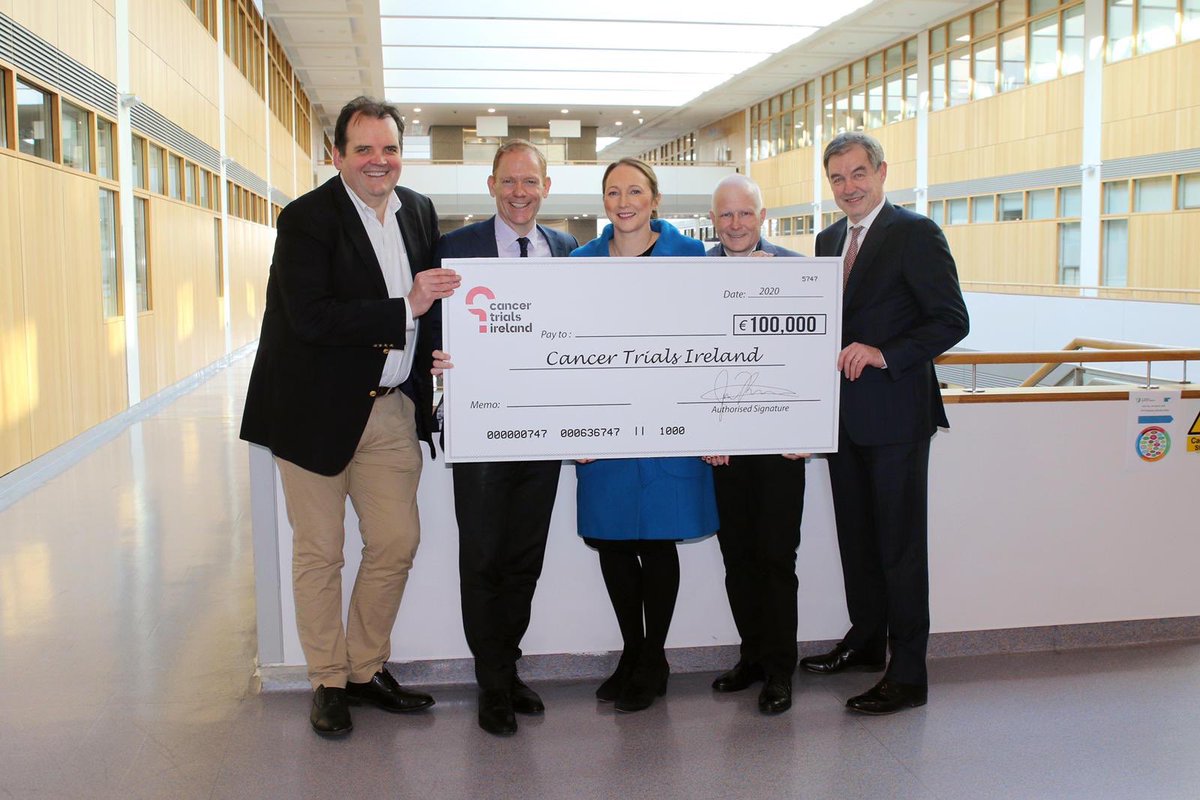 I’ve been working with @cancertrials_ie to best manage the wonderful donations raised @IrishChampsWknd. I’m delighted €100k has been allocated to St Vincent’s for a next generation sequencing machine to enhance diagnosis & management of pancreatic cancer bit.ly/3gqsfn4