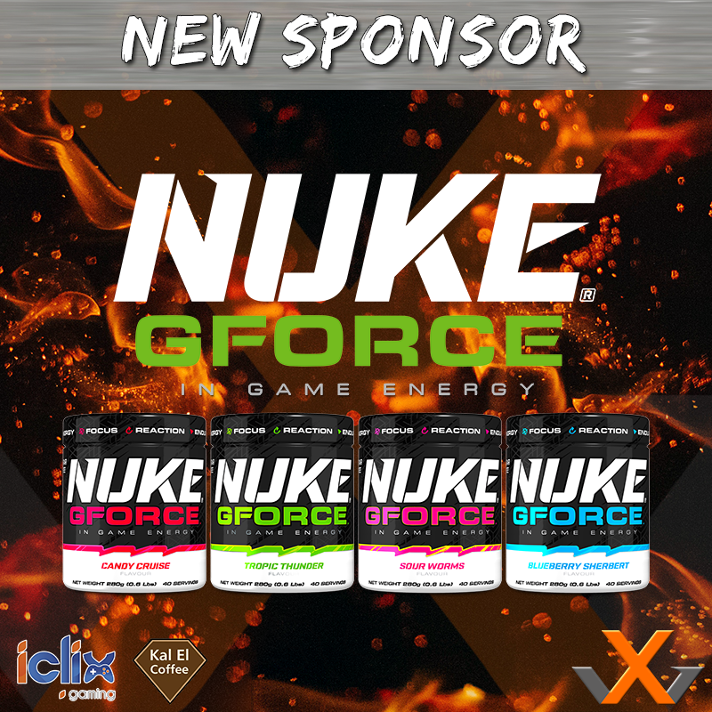 VdrxpGaming's tweet photo. We would like to welcome on board @NUTRITECHFIT #NUKE as one of our newest sponsorship partners ready to let our family perform at their best, there's a competition running on our Facebook page!! Go!! https://t.co/DA9WnfzZAY
#NUKEENERGYCO #NUKEUP https://t.co/Znk8s7YdT2