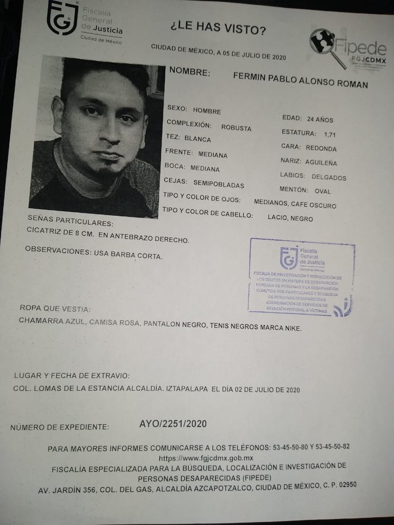 #ayudameAyudar para qué Fermín pronto regrese a casa