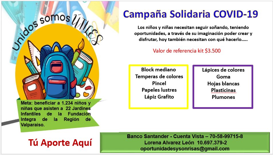 catitta21lu's tweet photo. Los invito a participar y a compartir esta linda campaña solidaria, porque los niños también nos necesitan en este tiempo de pandemia!

Cualquier consulta no dudes en preguntar.

#JuntosSomosMas https://t.co/KDnQTHbqEN