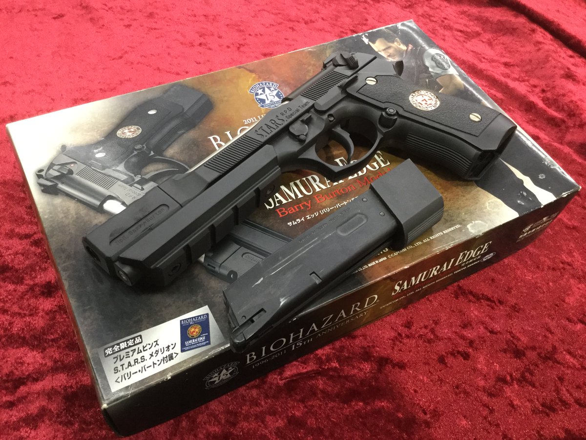 限定品 美品 東京マルイ サムライエッジ バリー・バートンモデル 限定品 美品 東京マルイ サムライエッジ バリー・バートンモデル