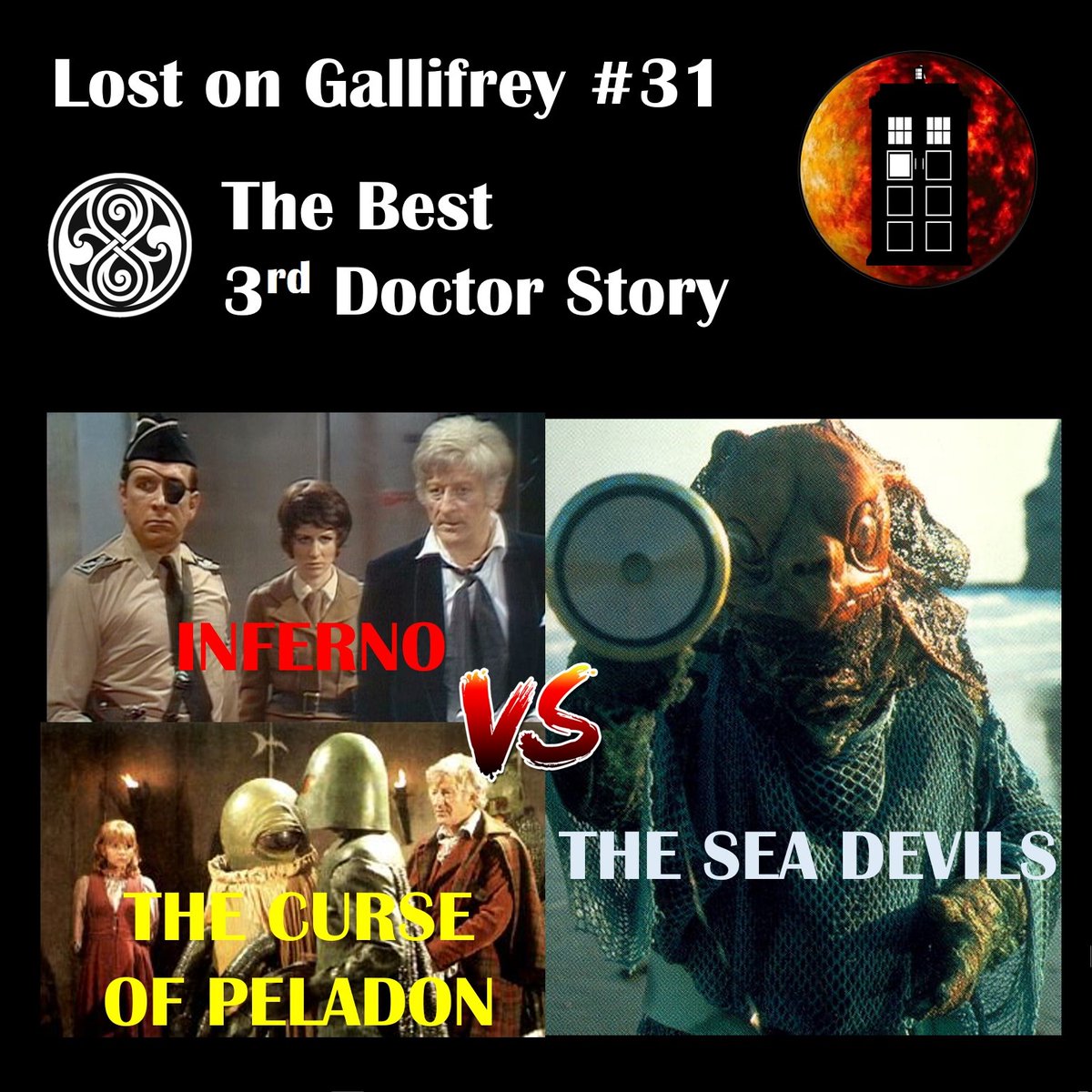 Lost_Gallifrey's tweet photo. Lost on Gallifrey #31 - The Best 3rd Doctor Story
Me and Chris are joined by special guest @Raphael_Kiyani, for a battle of Pertwee proportions - a battle to determine, once and for all, the best 3rd Doctor story.
DROPPING THURSDAY MORNING.
#DoctorWho #Podcast #LOGPod https://t.co/kUFr2yPwzm