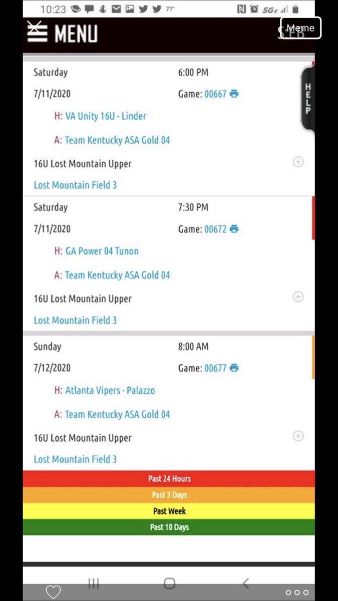 rileygentry11's tweet photo. Excited to play in the Atlanta Legacy this weekend!! Here’s our schedule! @Coach_JBloomer @DukeCoachYoung @UKCoachLawson @Coach_Jo4444 @worthington_eku @NKUSBCoachG @r22hicks @katedrohan @loumalesoftball https://t.co/5zrYb5nl4Q