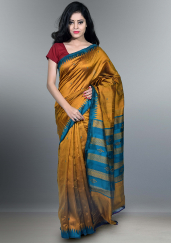 TRADITIONAL REGIONAL SAREES OF INDIA*********************************************12/16SAREE NAME-- KOSAPLACE- CHATTISGARH** a silk saree  #SareeTwitter