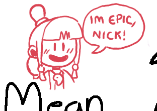 @qwertibo let me on their drawpile stream for a lil bit and it was very fun! i drew all the stuff in red