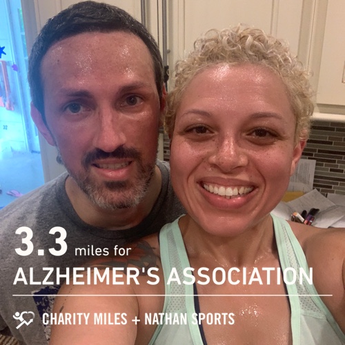 ttparks11's tweet image. 3.3 @CharityMiles for @alzassociation. #ForMyDad #ForTheFuture