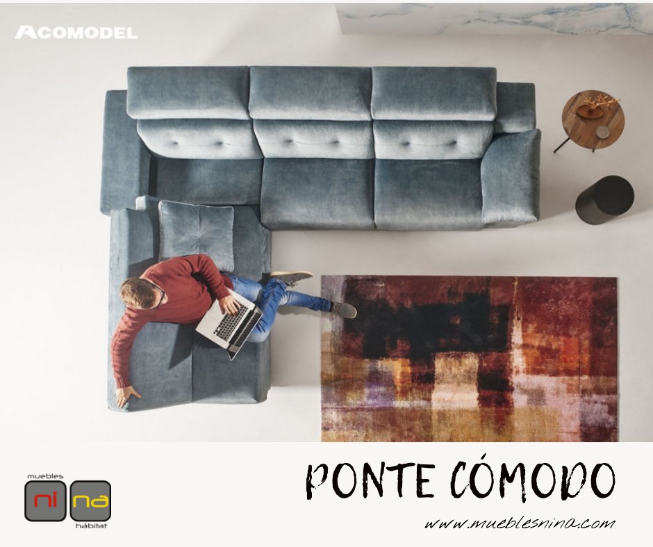 mueblesnina's tweet photo. Con los sofás Acomodel podrás cambiar el respaldo en cada momento para encontrar la máxima comodidad.
💻 https://t.co/Kkk1To7Z5S
📱 627.548.820
📍 Avda. Constitución 91, Mansilla de las Mulas (LEÓN)
#Sofas #Comodidad #Teletrabajo #Ocio #Descanso #mueblesnina #mueblesdesign https://t.co/DhN2bzfhBO