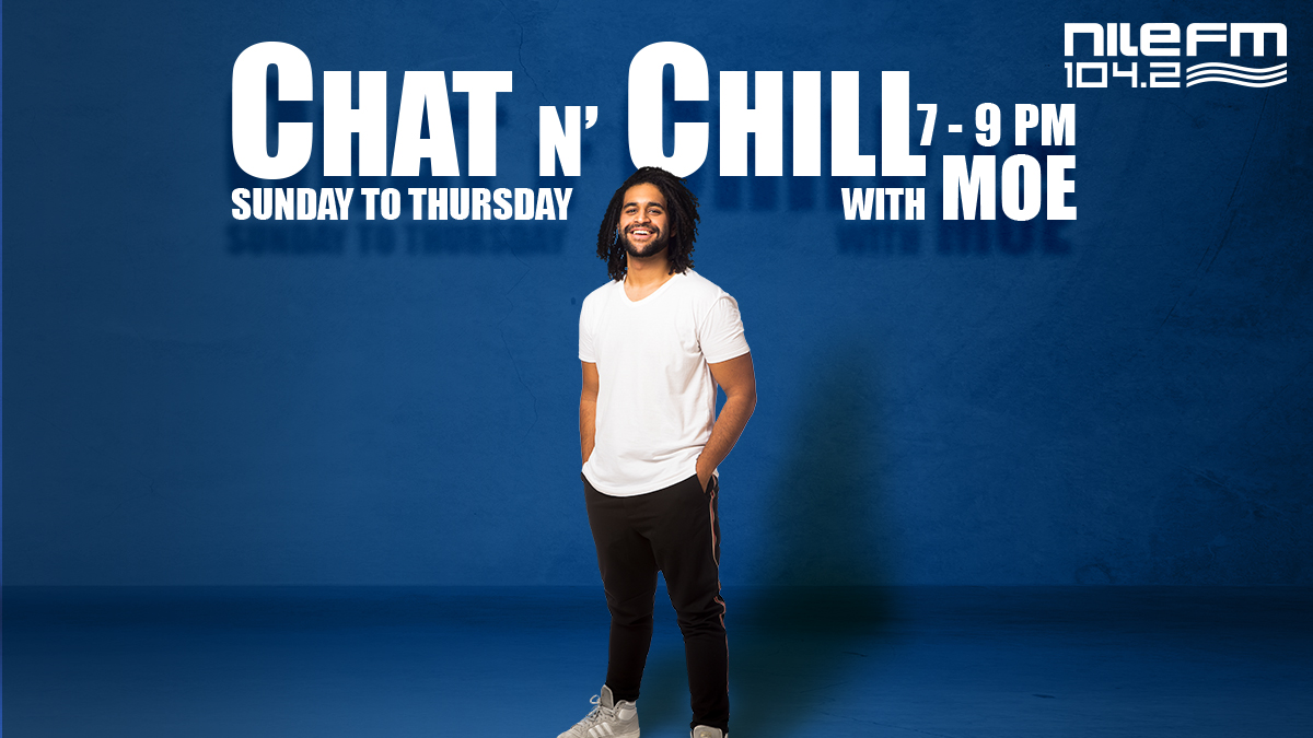 NileFM's tweet photo. It's time for #ChatNChill with Mohannad! Get ready for some awesome music, head scratchers, #TuneofChoice, #NotFunGame &amp; a lot more 😁
Reply here, text 1042, or call 0238555055 to join in the conversation! 😎
LIVE now: https://t.co/1yAbXxOuwJ https://t.co/2CTV5ctgoK