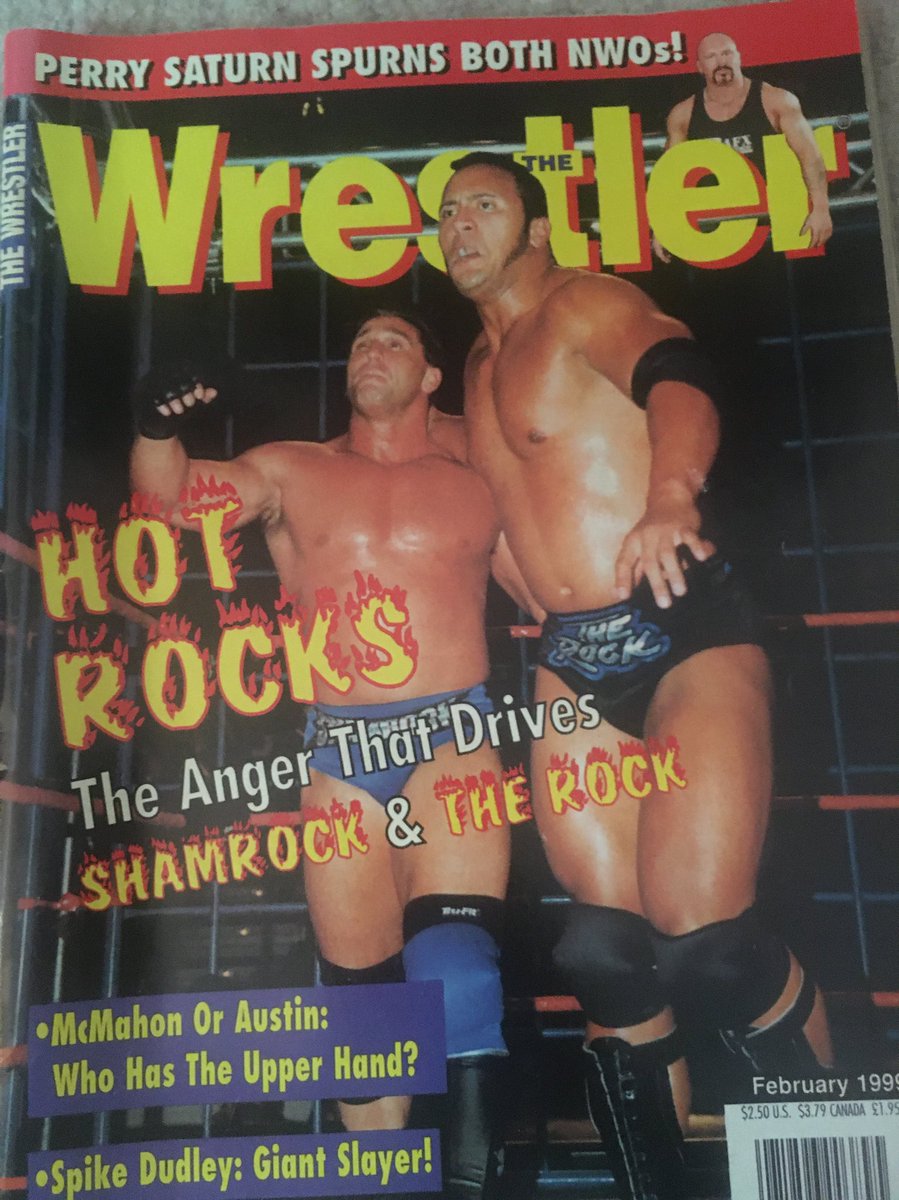 A couple of classic wrestling mags