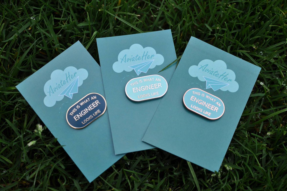 Krystina Pearson-Rampeearee CEng MRAeS FRSA FWES (@k_ramps) on Twitter photo I designed a pin two months ago and now it's real! Available in three different colours. £1.50 of every sale goes to <a href="/WES1919/">Women's Eng. Society</a>. Etsy link in bio!✨ #aviateher #steminist #womeninengineering #womeninstem #womenintech #thisiswhatanengineerlookslike #pins #smallstartup #sideproject I designed a pin two months ago and now it's real! Available in three different colours. £1.50 of every sale goes to <a href="/WES1919/">Women's Eng. Society</a>. Etsy link in bio!✨ #aviateher #steminist #womeninengineering #womeninstem #womenintech #thisiswhatanengineerlookslike #pins #smallstartup #sideproject