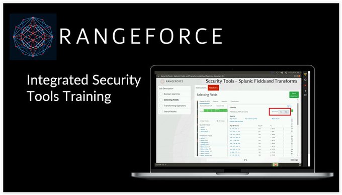 timsavage's tweet image. Sometimes to win, you have to change the way you train. Master your #cybersecuritysecurity stack with hands-on lessons for #Splunk, #RecordedFuture, #VirusTotal et. al. #CISO #cybersecuritytraining hubs.ly/H0s5LRJ0 @RangeForce