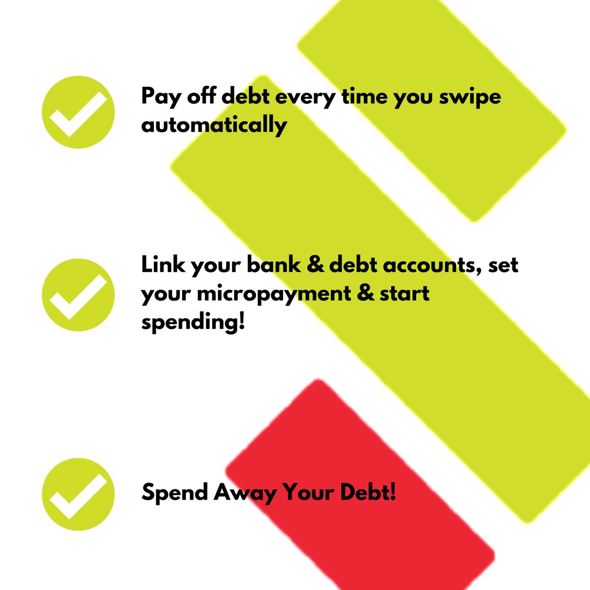 SpenDebt's tweet photo. Welcome New Followers! Allow us to introduce!  

SpenDebt helps everyday people pay off debt automatically as they spend money. Buy a cup of coffee, pay off debt. Go grocery shopping, pay off debt. Keep spending money and SpenDebt will help you pay off debt at the same time! https://t.co/vU3IdM3xRC