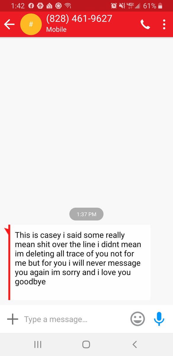 bikerchic945's tweet photo. Then sent this an hour later.... https://t.co/g4lhsVFCS0