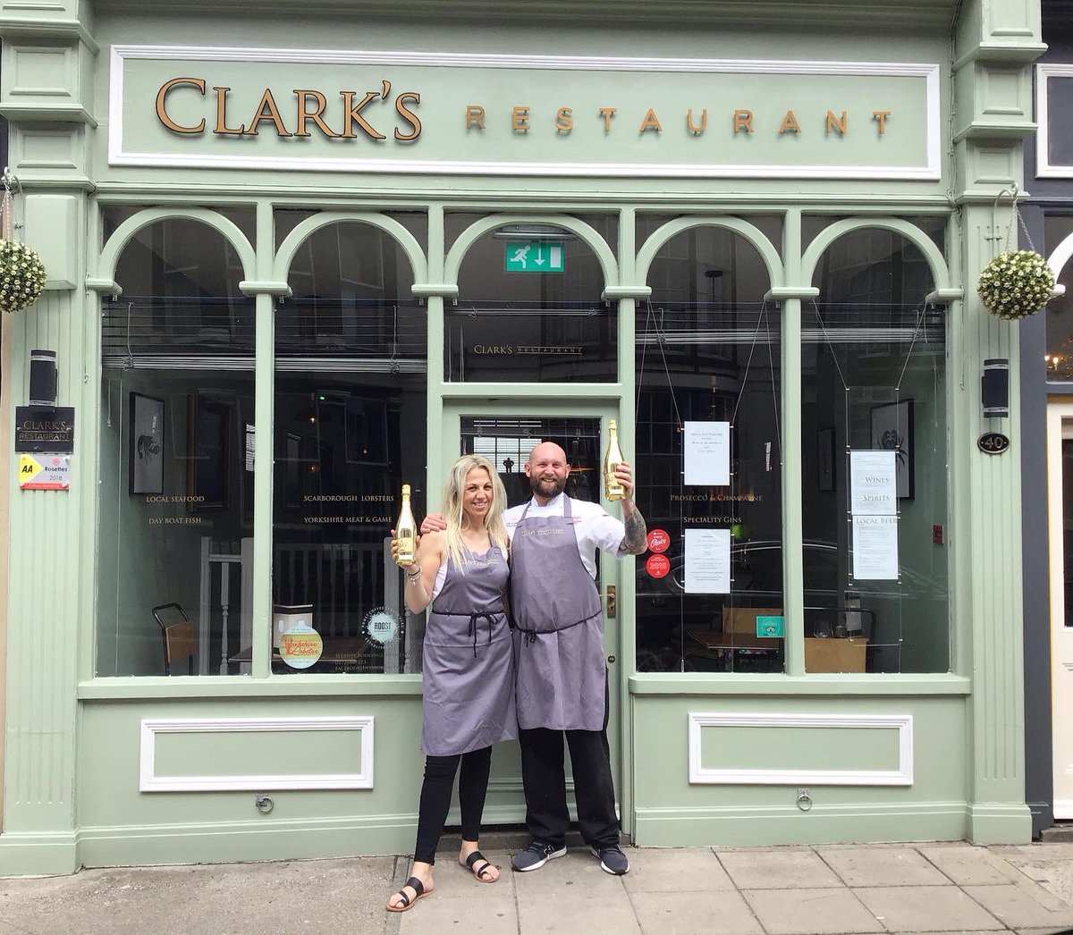 clarks restaurant scarborough tripadvisor