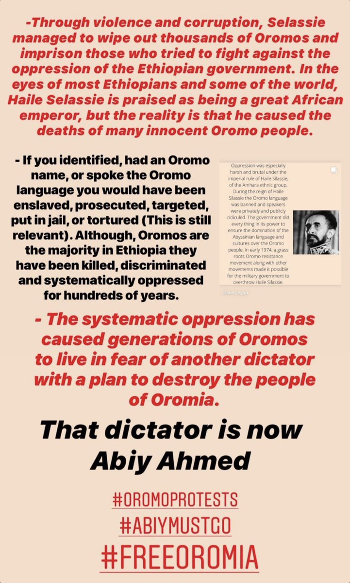 always stay informed  #OromoProtests  #OromoRevolution