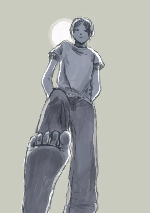 久しぶりに絵を描いた感覚 