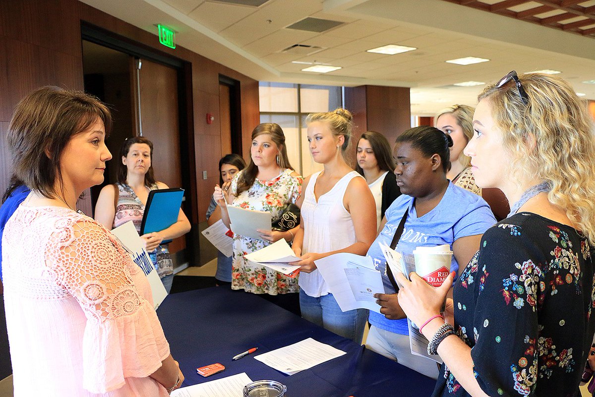 wallacestate's tweet photo. Wallace State is hosting a webinar for students interested in applying to the Health Science programs with openings for Fall 2020! The virtual meeting will take place on Zoom on Tuesday, July 14 at 10 a.m.
View the programs participating and register here: https://t.co/K8IrVLgQO6 https://t.co/NeP0VXtamD