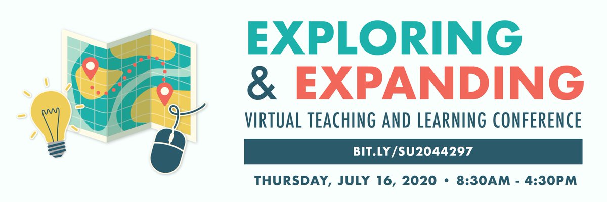 escregion12's tweet photo. Topics and descriptions for the July 16th Exploring &amp; Expanding Virtual Teaching &amp; Learning Conference are now live! You can view them by topic strand or time slot! https://t.co/0FnWtSkjrz #ESCLearning #ESCStrong https://t.co/T4zPDSTlmE