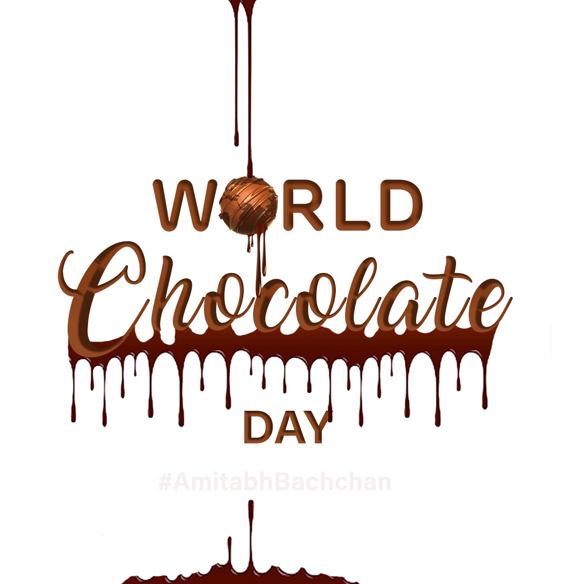 T 3585 - Tomorrow #WorldChocolateDay .. 
विश्व चाकलेट दिवस आ गया, कहन की करा विमोचन  
जब चाकलेट खाना छोड़ दिए, तब क्यूँ तरसावैं मन  ~ ab 
🤔