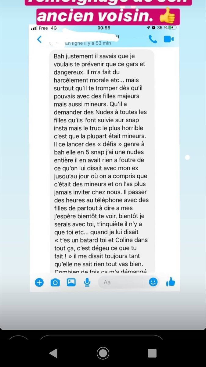 clara_mariot's tweet photo. @hazerkaofficial n'est pas celui que vous croyez. Il harcèle demande des n*des à ses "fans". https://t.co/hbjF1k9DM4