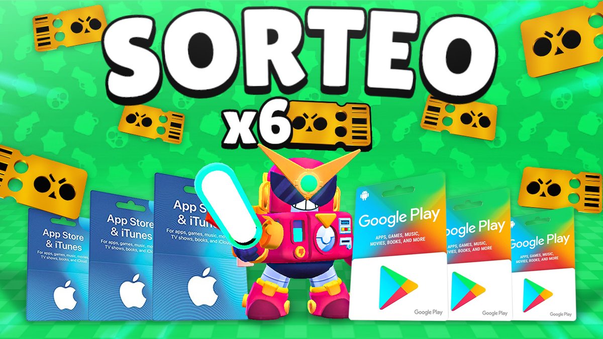 SORTEO 6 PASES DE BATALLA, TARJETAS DE 11€ (o moneda de tu país)

🚨Requisitos:

- Seguirme <a href="/SoyDeiK/">NUEVA CUENTA EN @GoDeiK</a> 👤
- Dar RT 🔃
- Mencionar a 1 amigo

Acaba el 12 de julio, mucha suerte a todos!