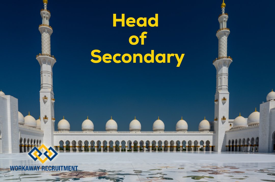 WorkawayRecruit's tweet photo. Head of Secondary Job for Leading International School in Abu Dhabi, UAE.

Interested candidates should apply through the link =>>

https://t.co/N1rf2zudDH

#internationalschools #abudhabi #secondary #IGCSE https://t.co/cvgFGXGlTv