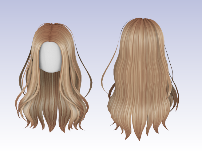 Roblox Realistic Hair