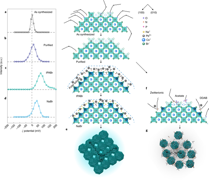 NatureNano's tweet photo. New content online: Bipolar-shell resurfacing for blue LEDs based on strongly confined perovskite quantum dots https://t.co/ApmAWzVbaa https://t.co/CT07oqoNyn