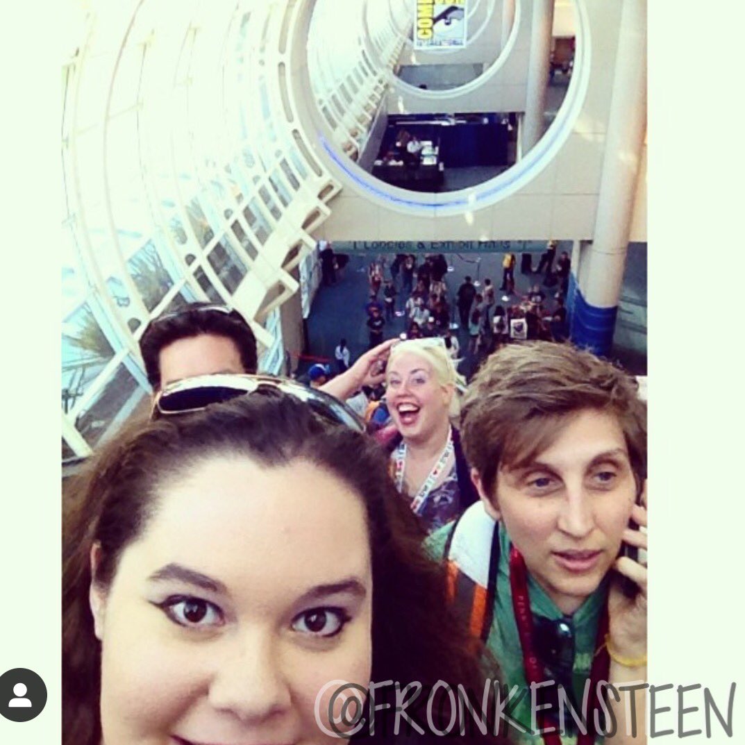 Fronkensteen's tweet photo. 2014: The OMNI years. 🙌🏼 who are these children?? #Sdcclov #sdcclov2014 #sdcc https://t.co/DWJiWux3Xm https://t.co/s21v9gjvbl