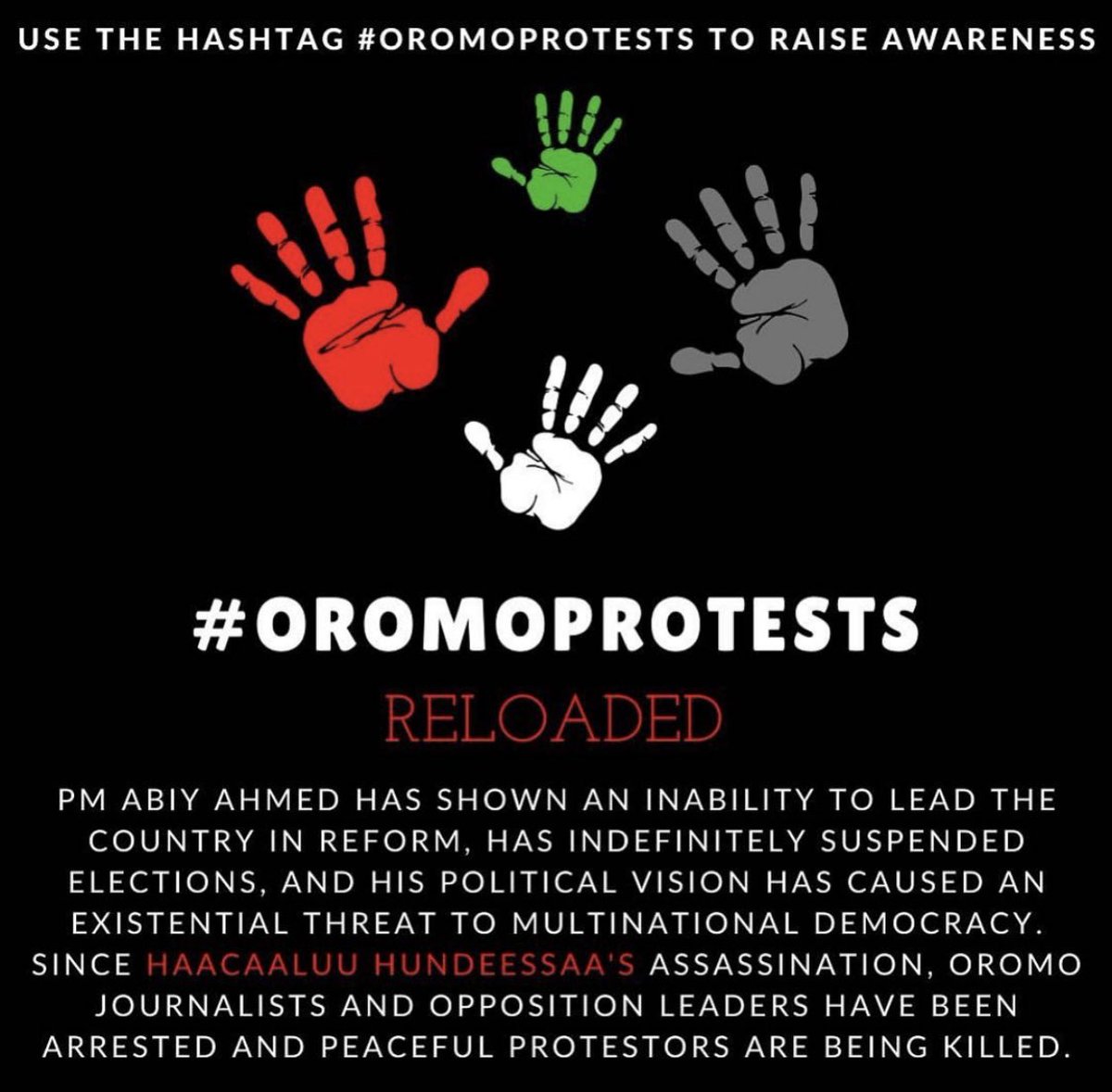 there is always something you can do  #OromoProtests  #OromoRevolution