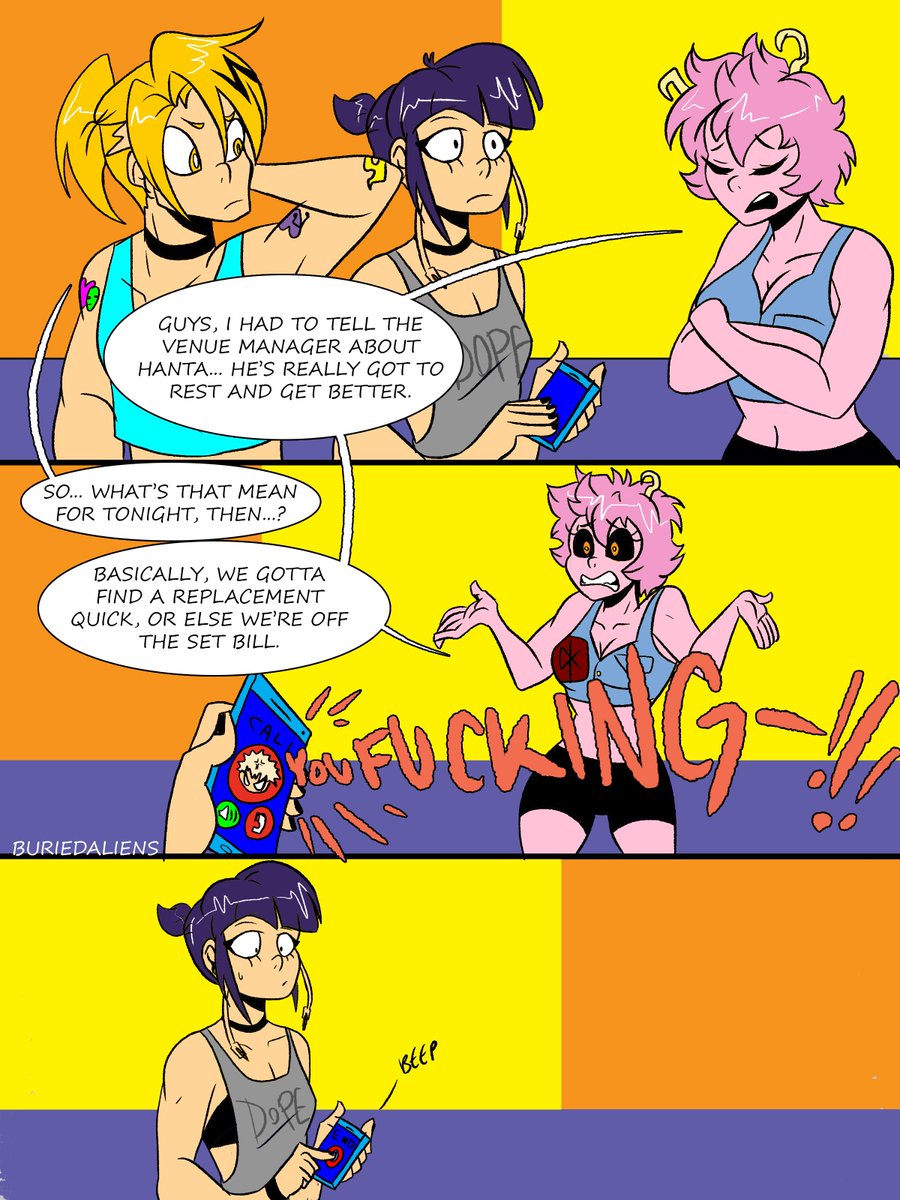 The original thread from February 2019 was so messy so here's a CLEAN AND FRESH  #electricboomriot thread! Including part 1, an epilogue, and part 2. #kiribaku  #punkau (15/?)