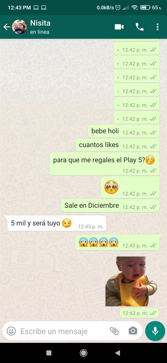 DanyJaraM's tweet photo. 5K likes para que mi novia me regale el PS5. #Colombia #ps5 #likes ayuden a este servidor. Prometo hacer Unboxing e invitar a los panas a jugar. https://t.co/oYliDy1QqI