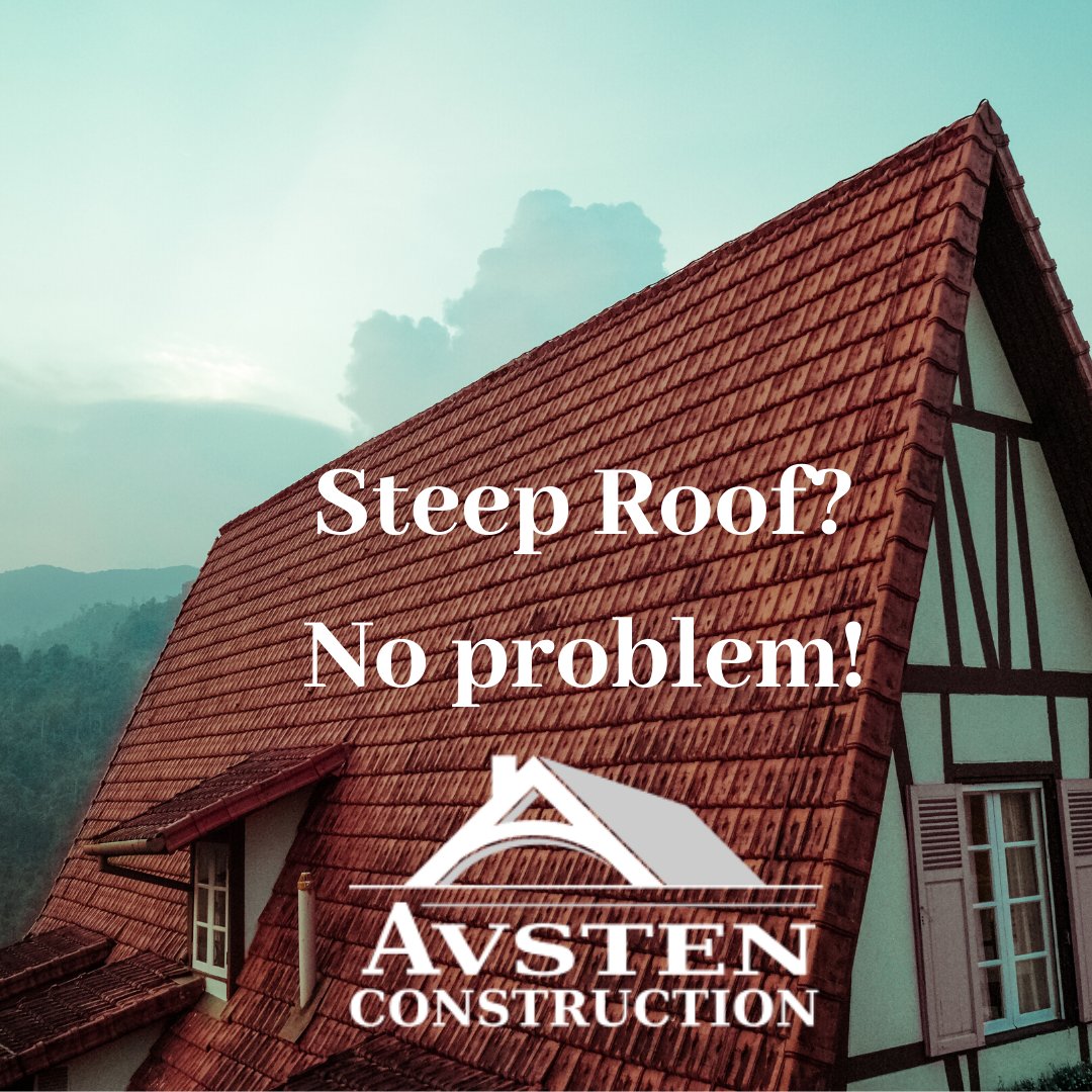 AvstenRoofing's tweet photo. #Accidents at home still happen pretty regularly. Don't take the risk if you don't have to, especially on the roof!
Our #roofing professionals are trained and prepared to handle steep grades. Have us take a look today! #AvstenConstruction
https://t.co/cNKd7FNw8L | 513-795-7467 https://t.co/UONVC0Kh5Y