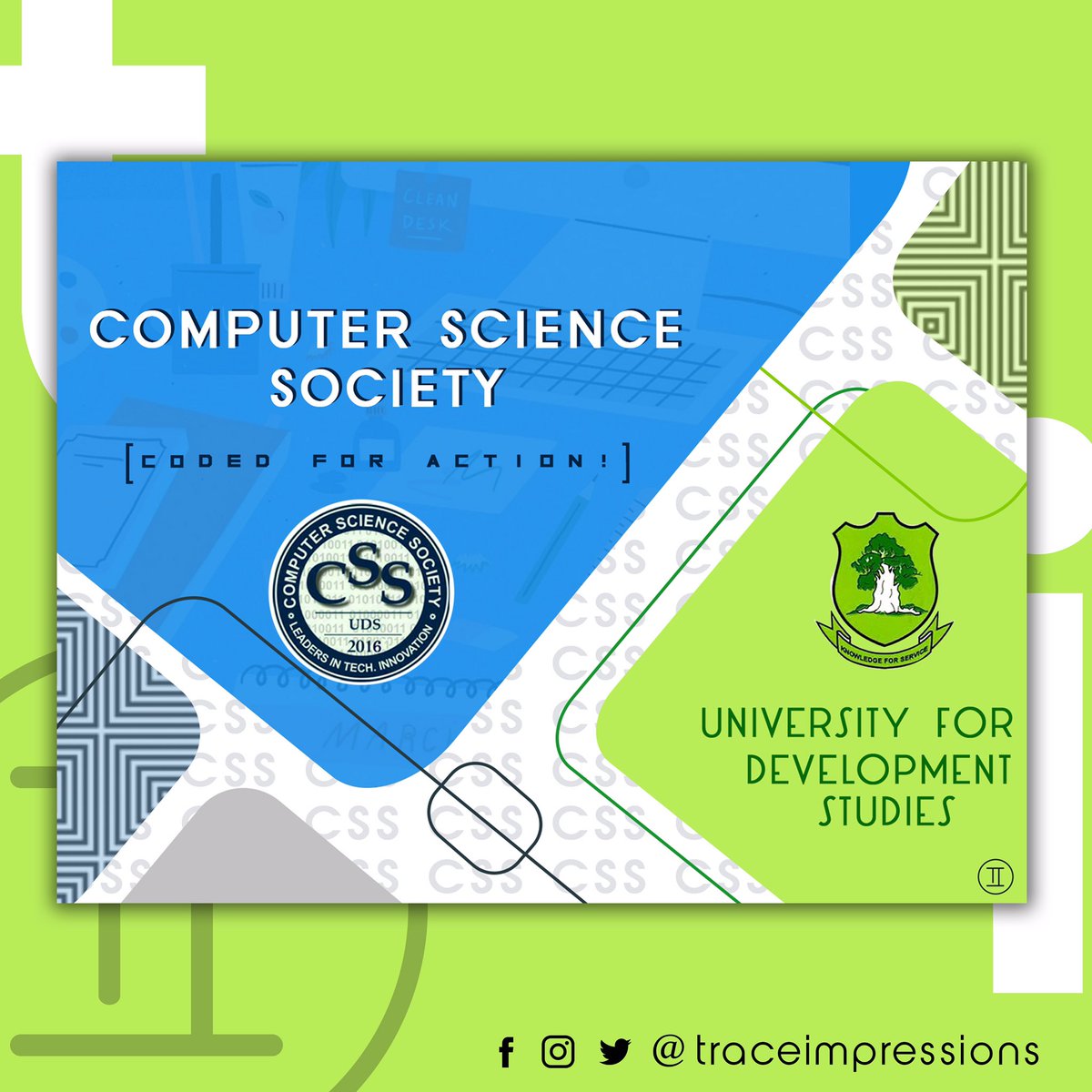 brokenglass_co's tweet photo. Backdrop design for Computer Science Society of University for Development Studies, Navrongo Campus.
#traceimpressions #flyerdesign #flyers #backdrop #design #graphicdesign #graphicdesigner #graphics #designers #business #party #entertainment #games #gh #africa #uds #udstlc https://t.co/HKQ0BK0wt4
