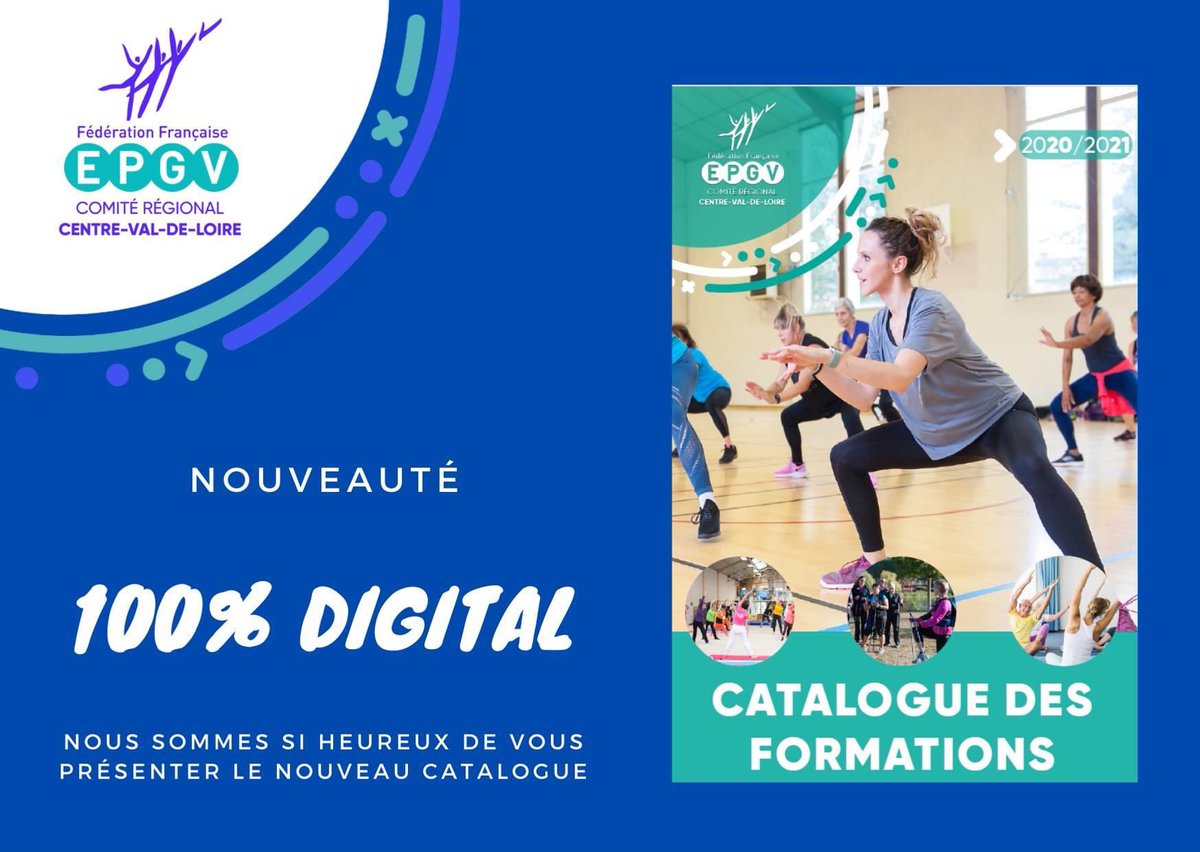 🤩 NOUVEAUTÉ 🤩

Tout l'équipe est heureuse de vous présenter le nouveau catalogue des formations de la saison sportive 2020 / 2021 !😍

Retrouvez dès à présent l'ensemble de nos formations et téléchargez le catalogue 📚

▶️ sportsante-epgvcentre.fr/blog