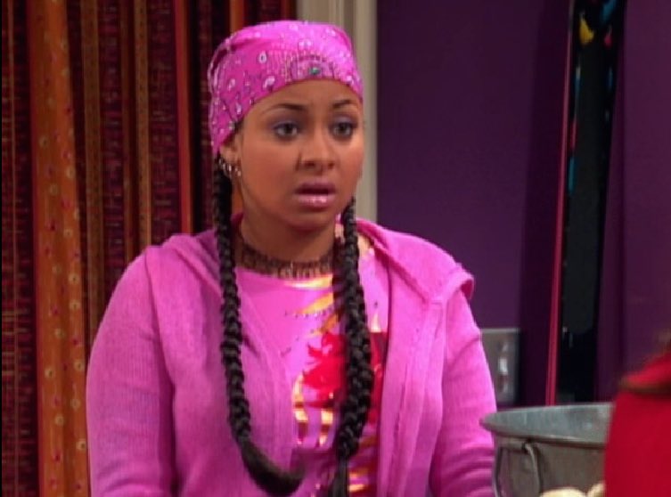 Raven knew plaits were the only option, without the plaits this outfit is nothing.