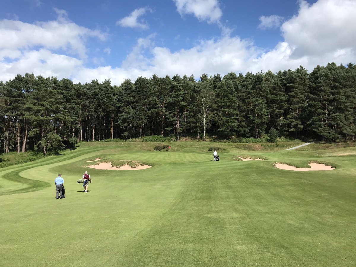 the_mind_guy's tweet photo. Approach to thr great 14th hole on a wonderful course - a pleasure to play Delamere GC today. https://t.co/3WHOkz71rT