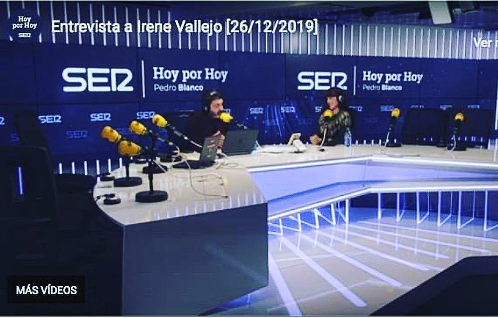 irenevalmore's tweet image. ⁦@HoyPorHoy⁩ de ⁦@La_SER⁩ ha fletado para este verano un navío de reflexión serena, desenfadada y con brisas de buen humor. Cada martes, sobre las 11:15, emprenderemos un viaje al pasado para mirar, con los ojos de los clásicos y las antiguas leyendas, el mundo de hoy